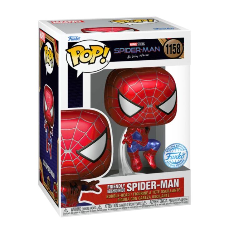 Product Funko Pop!No Way Home Spider-man Metallic (Special Edition) image