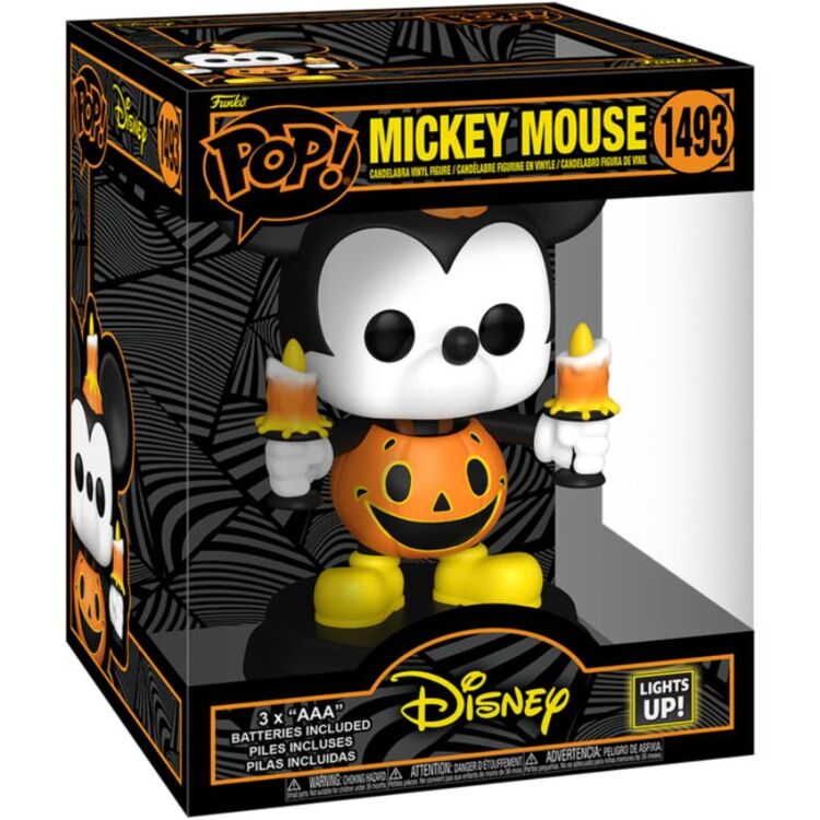Product Φιγούρα Funko Pop! Halloween - Mickey Mouse (Lights Up) Super Sized 6" image
