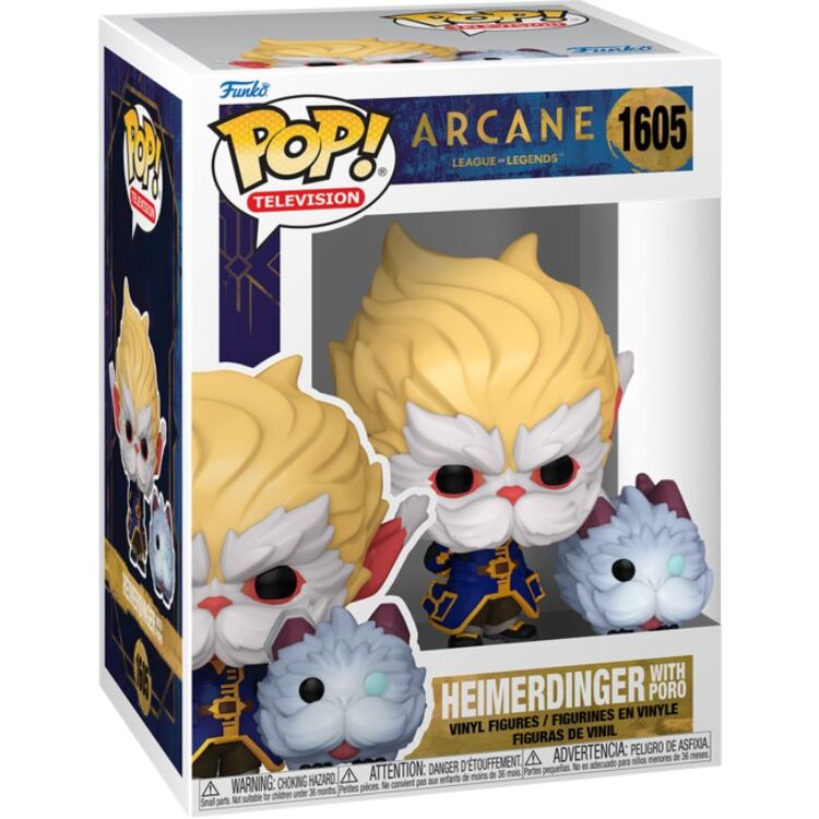 Product Funko Pop! Arcane (2021) - Heimerdinger with Poro image