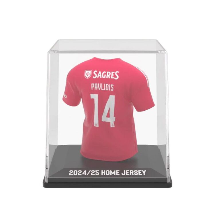 Product Φιγούρα Ρέπλικα FanCollex: MyJersey - Benfica Home 2024/25 Vangelis Pavlidis (01MY00024) image
