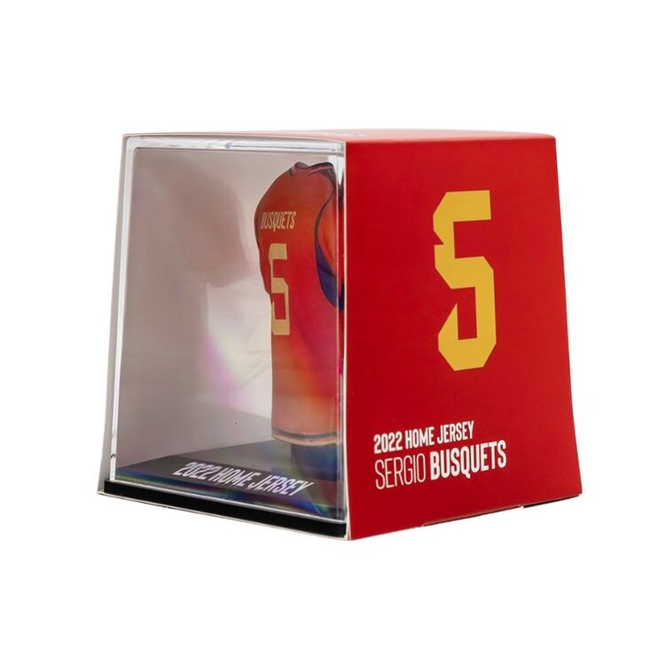 Product Φιγούρα Ρέπλικα FanCollex: MyJersey - Spain Home 2022 European Championship Sergio Busquets (06MY00003) image