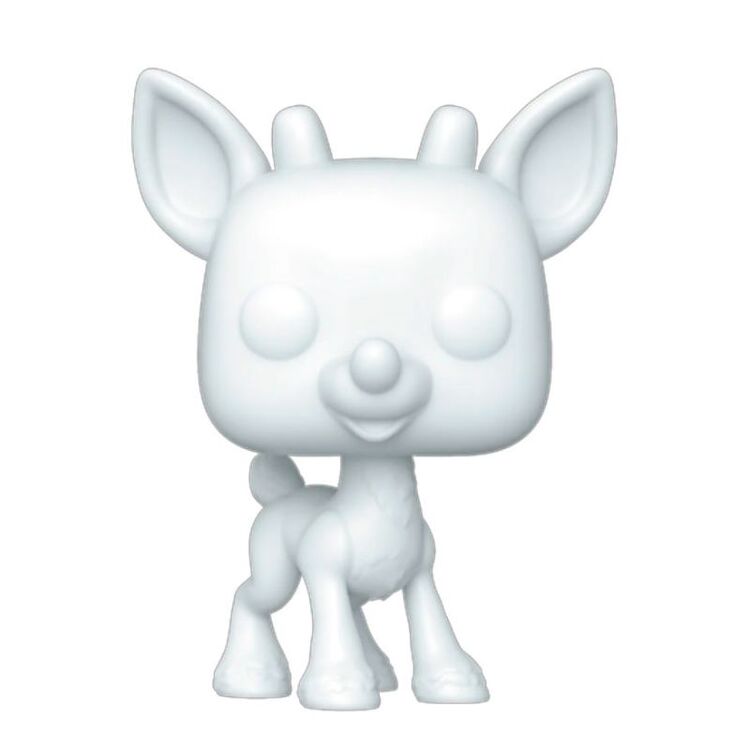 Product Φιγούρα Funko Pop! Rudolph The Red-Nosed Reindeer - Rudolph (DIY) (White) (Special Edition) image