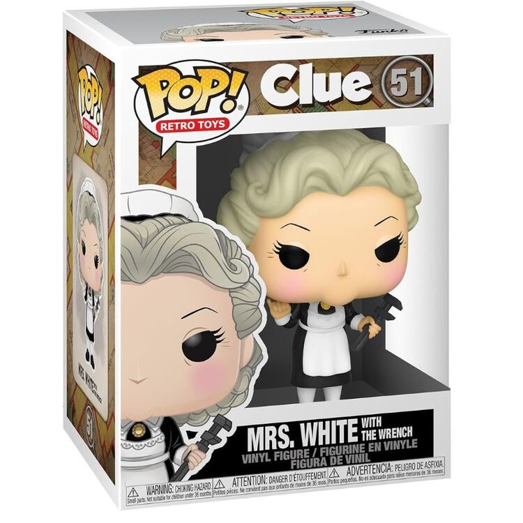 Product Φιγούρα Funko Pop! Clue - Mrs. White with the Wrench image