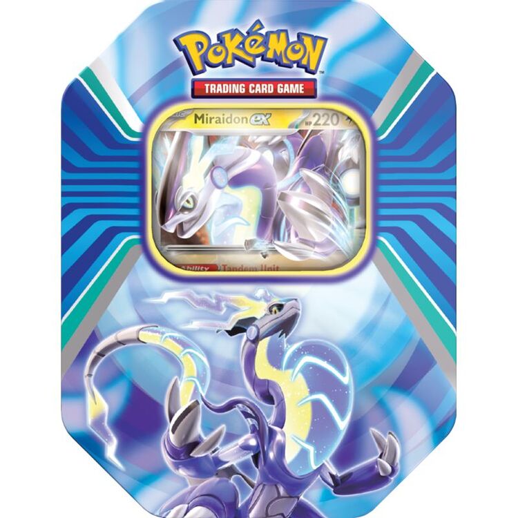 Product Pokemon TCG: Paldea Legends Ex Tin 1τμχ Τυχαία Επιλογή image