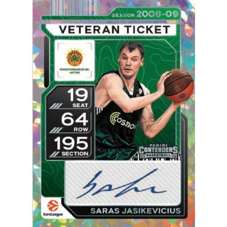 Product Panini Euroleague Contenders Basketball 2025/26 Hobby Box image