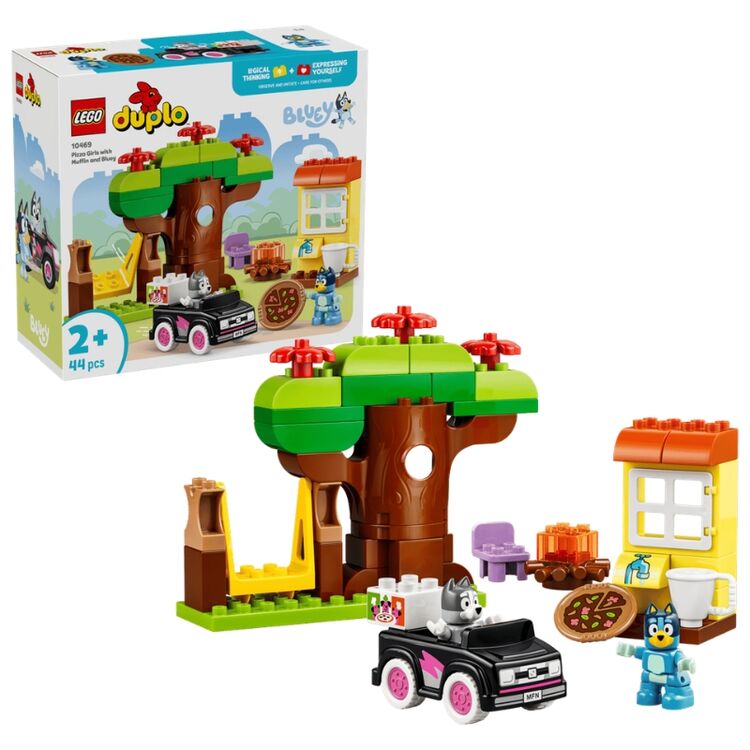 Product LEGO® DUPLO®: Pizza Girls With Muffin And Bluey (10469) image