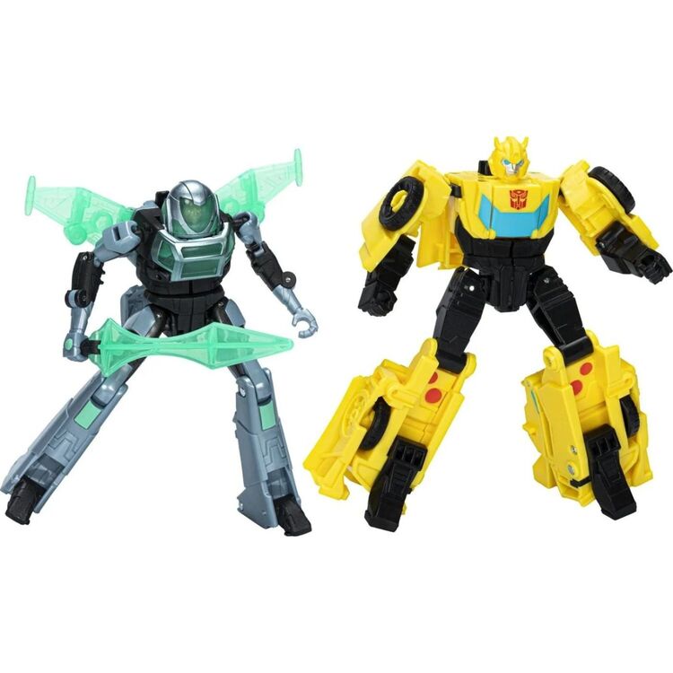 Product Hasbro Transformers Earthspark: Cyber-Combiner - Bumblebee  Mo Malto Action Figures (F8439) image