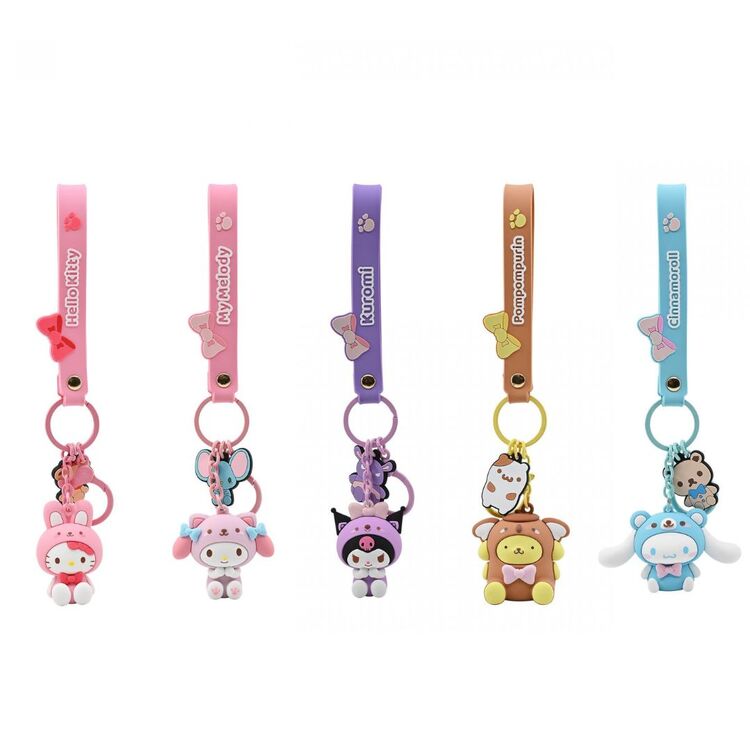Product Sanrio Animal Series Keychain 1pc Random image