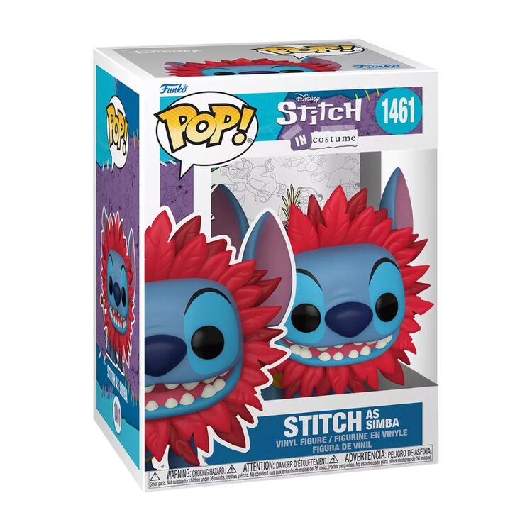 Product Φιγούρα Funko Pop! Disney: Stitch in Costume - Stitch as Simba image