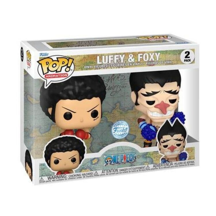 Product Φιγούρες Funko Pop! Funko POP! One Piece - Luffy & Foxy 2-Pack (Chase is Possible) (Special Edition) image