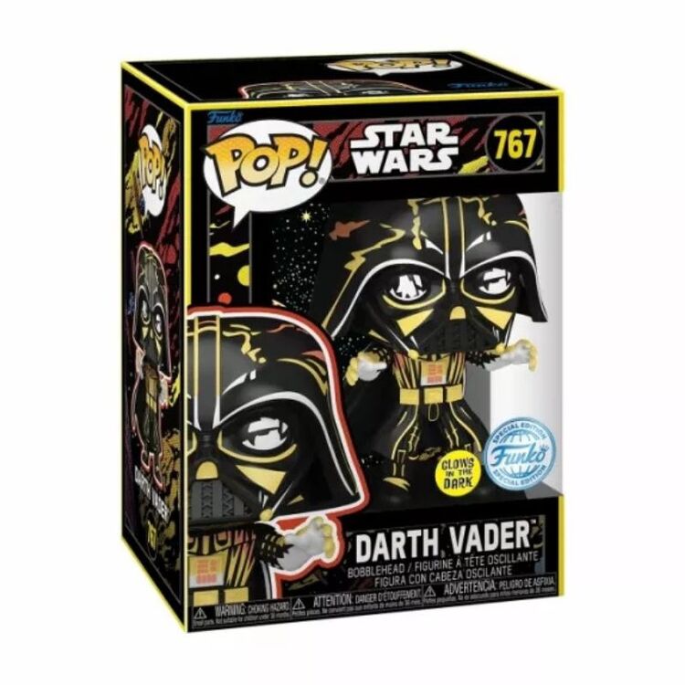 Product Φιγούρα Funko POP! Star Wars: Retro - Darth Vader (GITD) (Special Edition) image