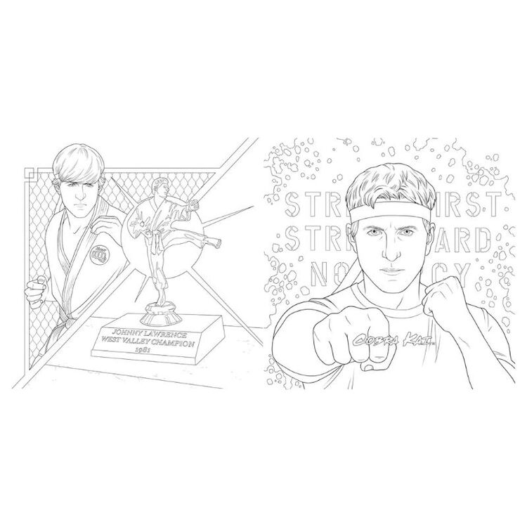 Product Βιβλίο Ζωγραφικής Cobra Kai image