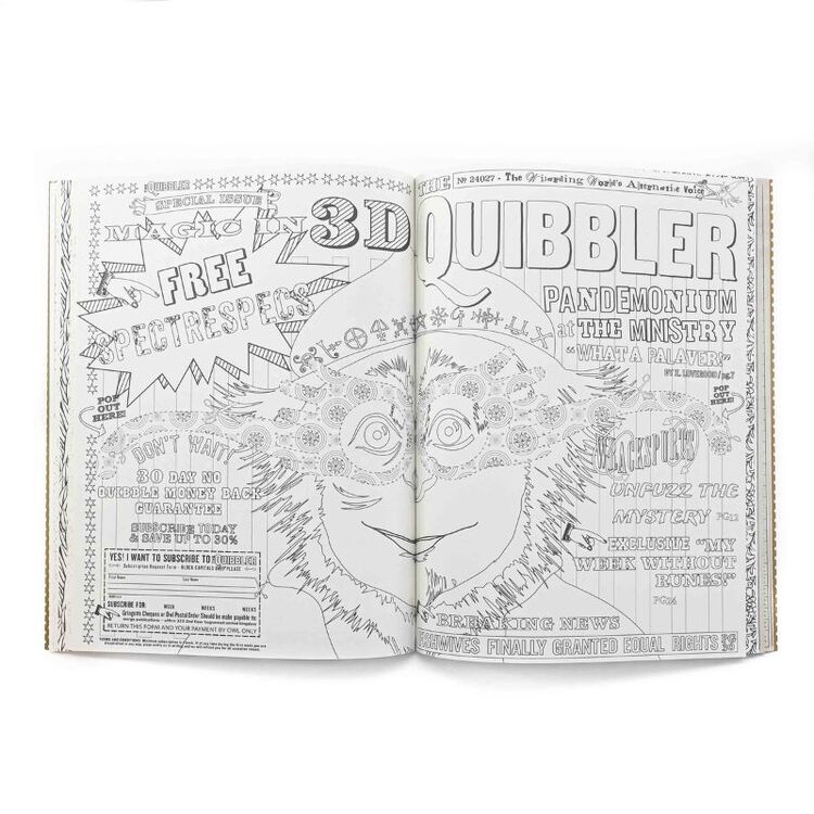 Product Harry Potter Hogwarts Coloring Book image