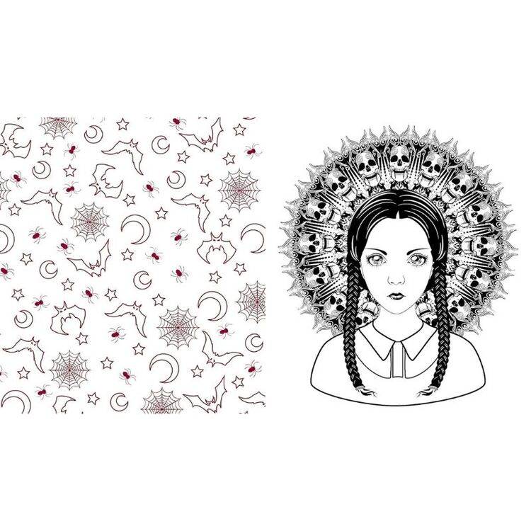 Product Gothic Coloring Book image