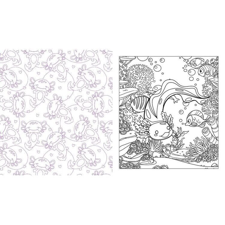 Product Axolotl Coloring Book image
