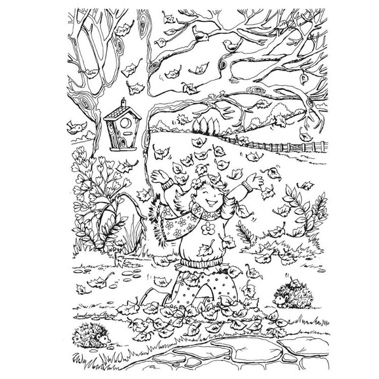 Product Creative Heaven Autumn Scenes Coloring Book image