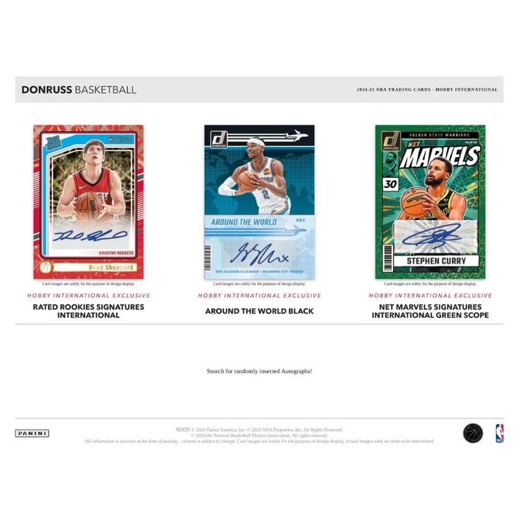 Product Panini 2024-25 Donruss Basketball Hobby International Box image