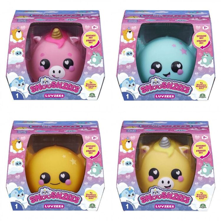 Product Φιγούρα Giochi Preziosi Smooshzees: Luvzees - Series 1 12cm (MH003000) 1τμχ Τυχαία Επιλογή image