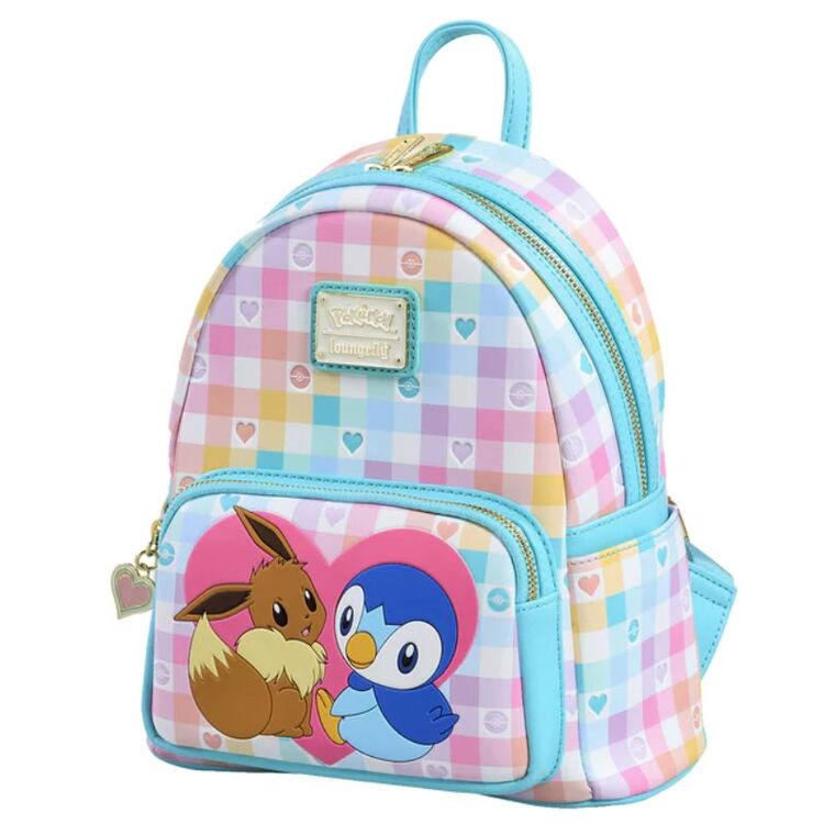 Product Τσάντα Πλάτης Loungefly Pokemon: Piplup And Eevee Friends Mini Backpack image