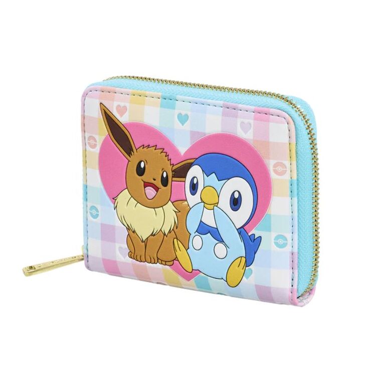 Product Πορτοφόλι Loungefly Pokemon: Piplup And Eevee Friends Zip Arround image