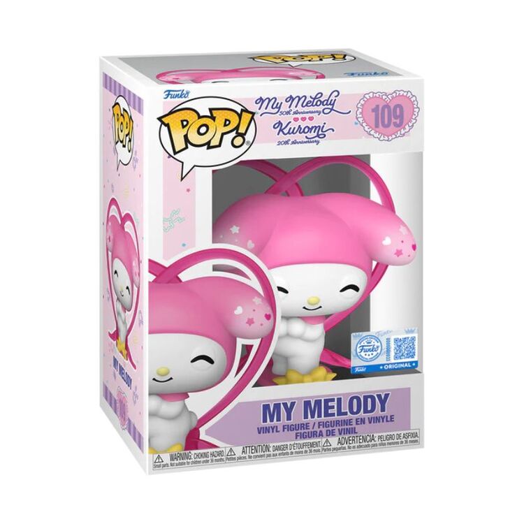 Product Φιγούρα Funko Pop! My Melody 50th Anniversary - My Melody with Ribbon (Special Edition) image