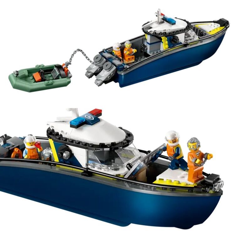 Product LEGO® City: Καταδίωξη με Αστυνομικό Σκάφος (60456) image