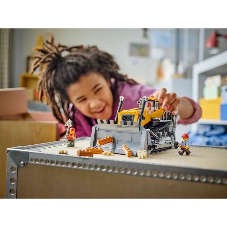 Product LEGO® City: Yellow Bulldozer (60466) image