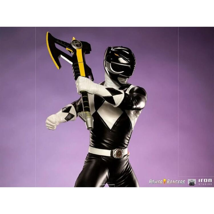 Product Iron Studios BDS: Power Rangers - Black Ranger Art Scale Statue (1/10) (POWRAN46221-10) image