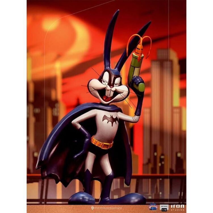 Product Iron Studios Space Jam: A New Legacy - Bugs Bunny Batman Art Scale Statue (1/10) (WBSJM56621-10) image