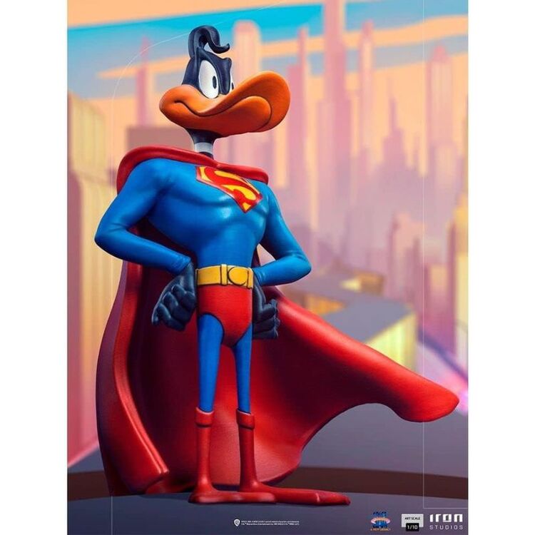 Product Αγαλματίδιο Iron Studios Space Jam: A New Legacy - Daffy Duck Superman Version Art Scale Statue (1/10) (WBJM56921-10) image