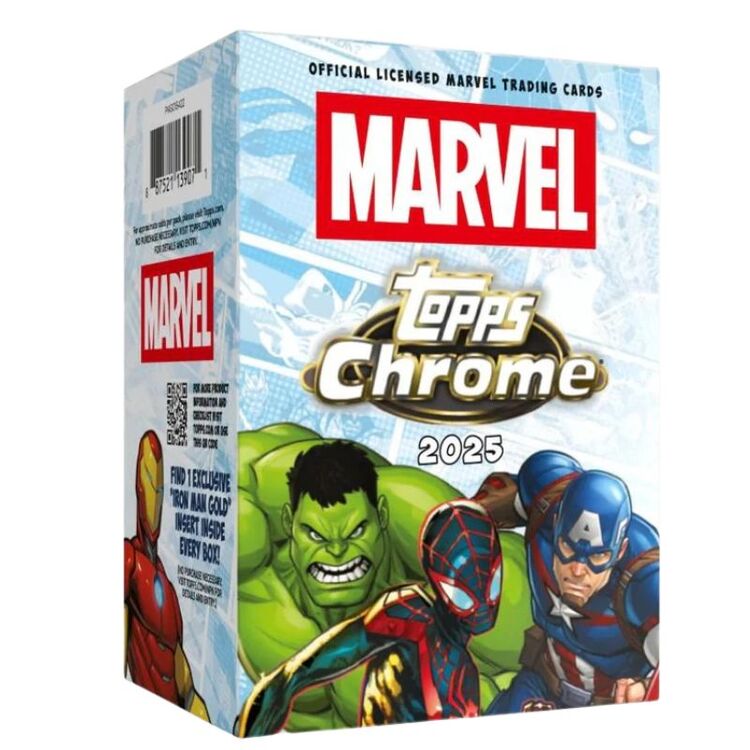 Product Topps 2025 Marvel Chrome Blaster Box image
