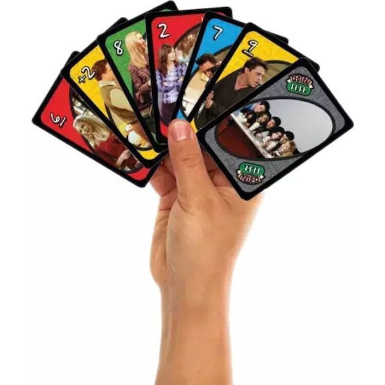 Product Uno Friends The Television Series Card Game image