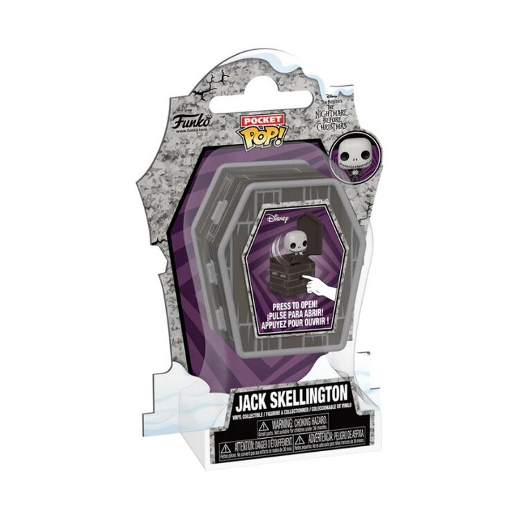 Product Funko Pocket Popers! The Nightmare Before Christmas - Jack Skellington in Coffin image
