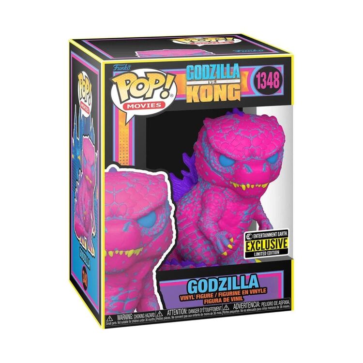 Product Funko Pop! Godzilla vs. Kong Godzilla Black Light (Special Edition) image