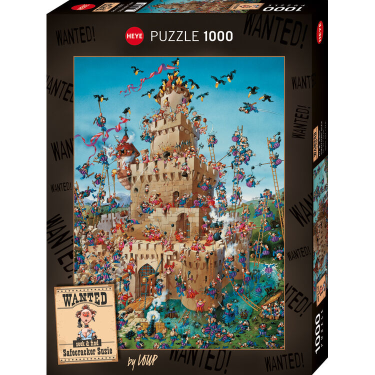 Product Puzzle 30051 St Wanted! Safecracker Suzie 1000 Pieces image
