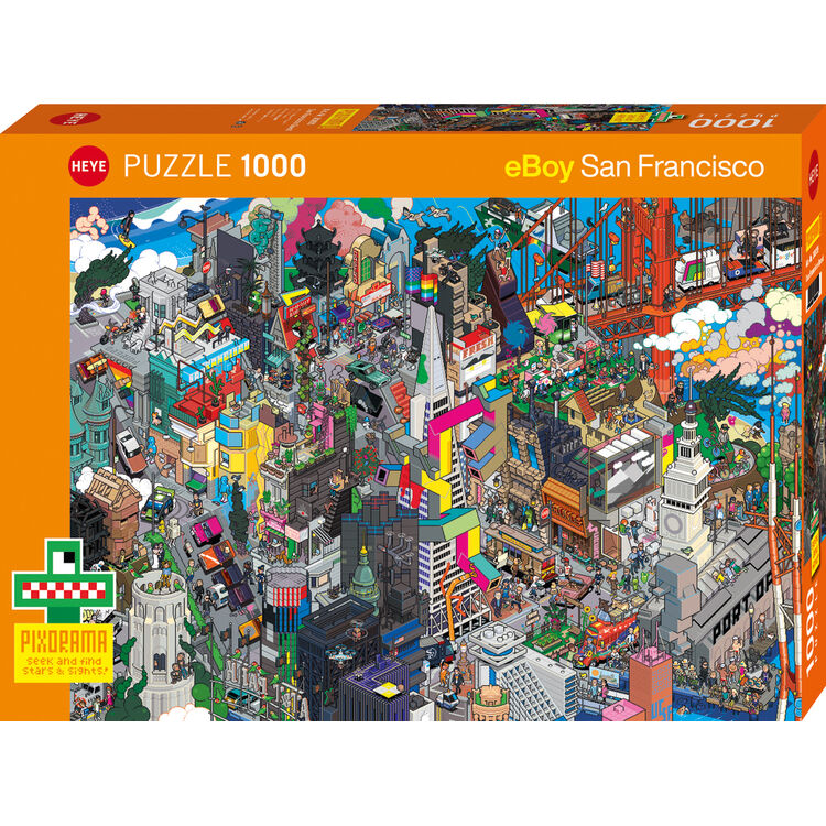 Product Παζλ 30055 St Pixorama San Francisco Quest 1000 Κομμάτια image