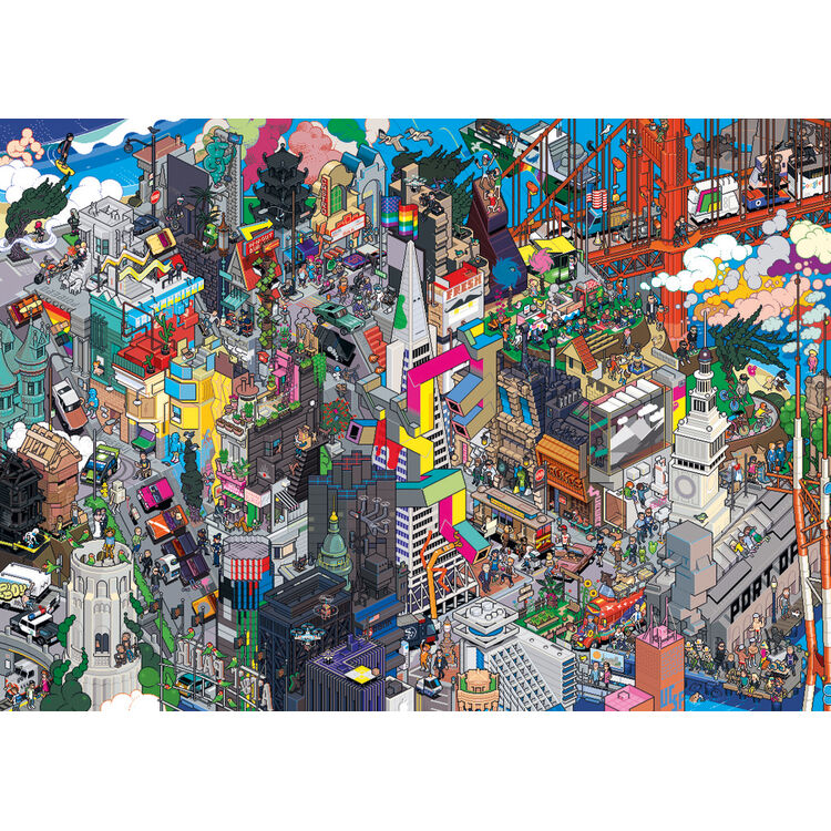 Product Παζλ 30055 St Pixorama San Francisco Quest 1000 Κομμάτια image
