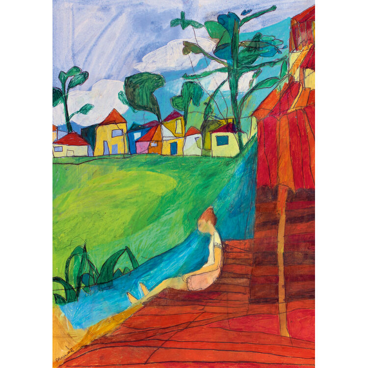 Product Παζλ 30071 St Daily Life By The River 1000 Κομμάτια image