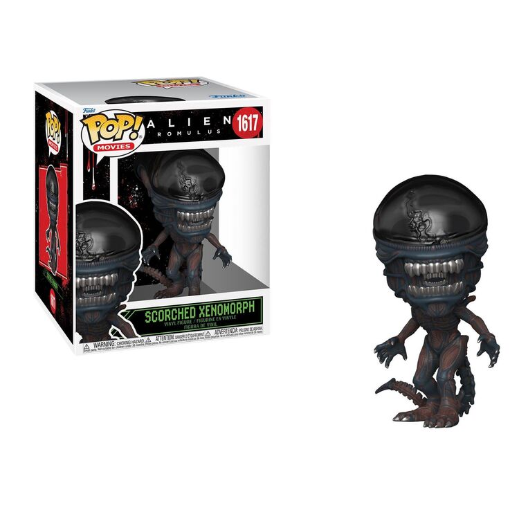 Product Funko Pop! Super Movies: Aliens Romulus Scorched Xenomorph 6'' image