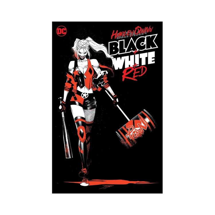 Product Harley Quinn Black + White + Red image