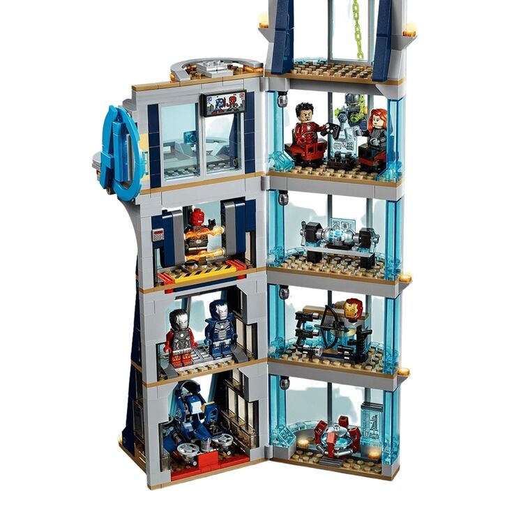 Product LEGO® Super Heroes: Marvel Avengers Tower Battle (76166) image
