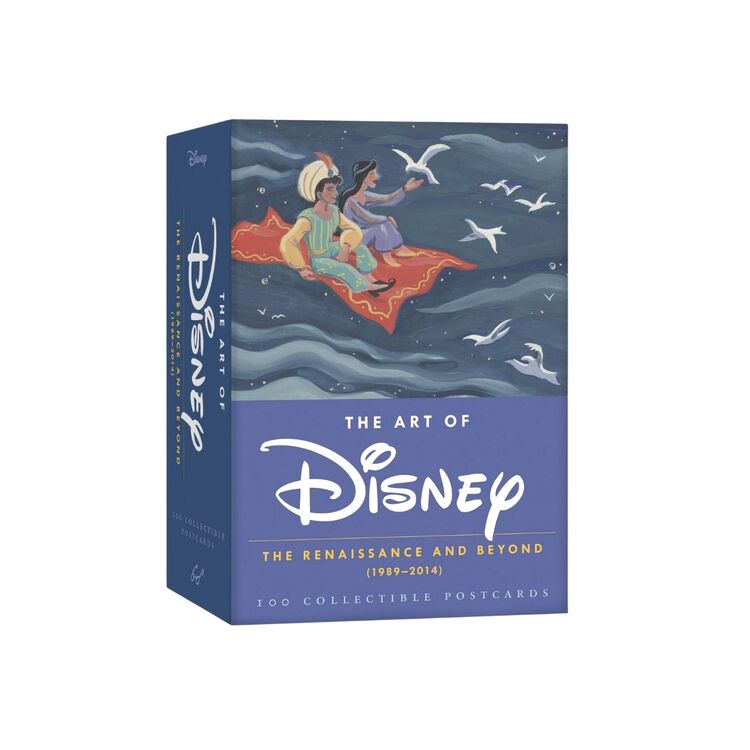 Product The Art of Disney The Renaissance and Beyond (1989 - 2014) 100 Collectible Postcards image
