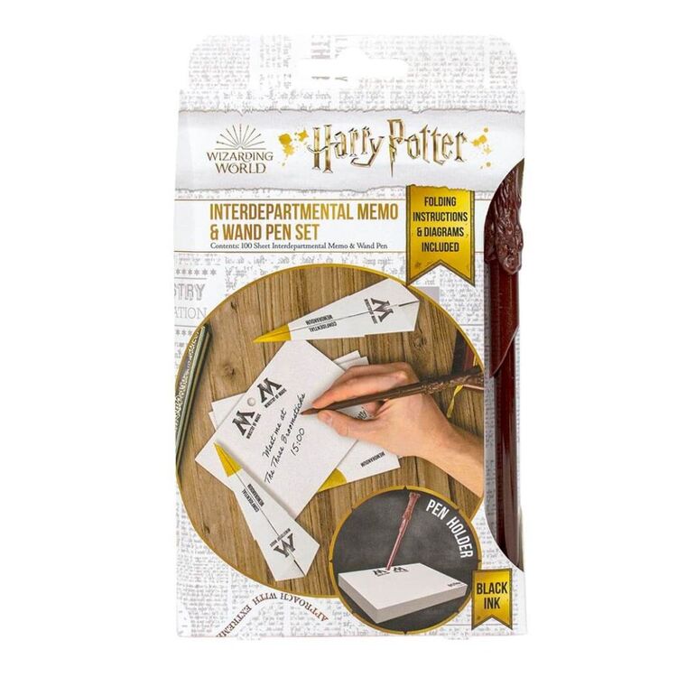 Product Harry Potter Interdepartmental Memo & Wand Pen Set image