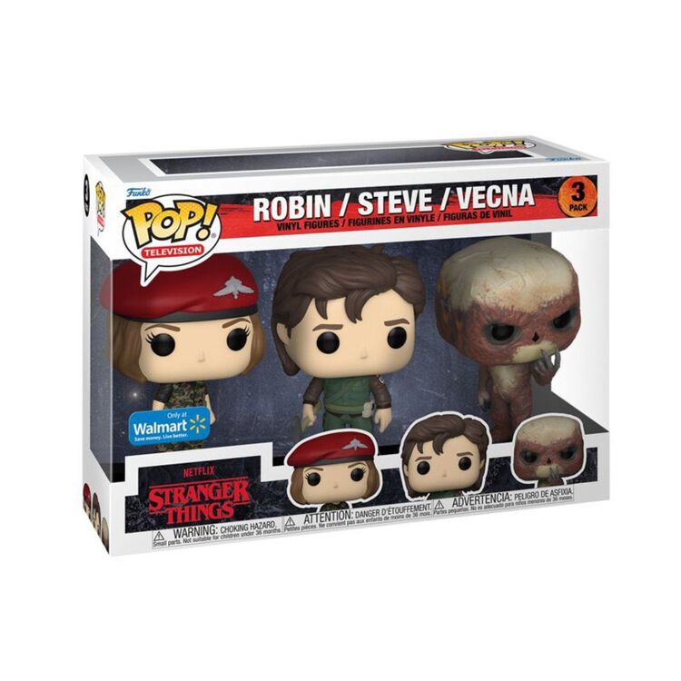 Product Funko Pop! Stranger Things Robin,Steve & Vecna 3-Pack (Special Edition) image
