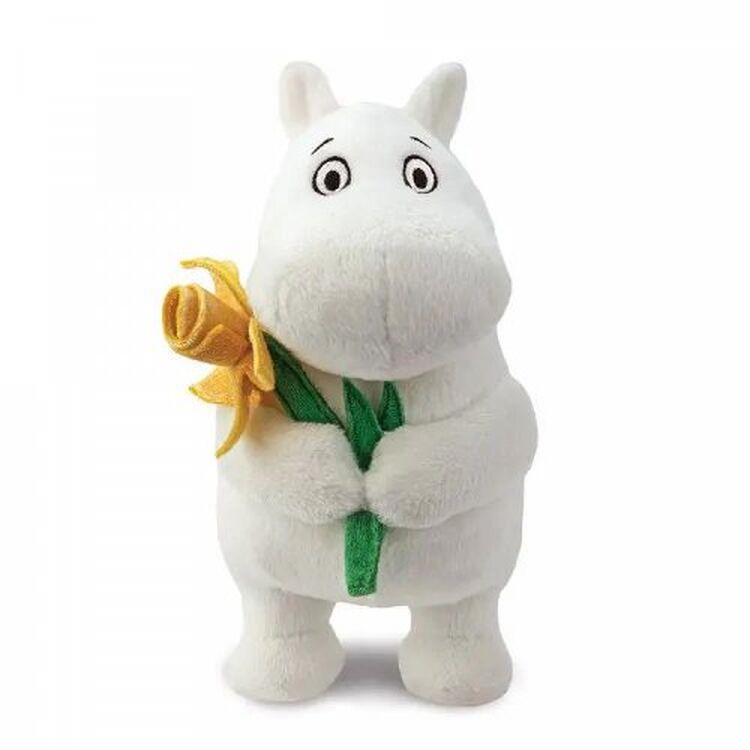Product Moomin With Flower Plush  17cm image