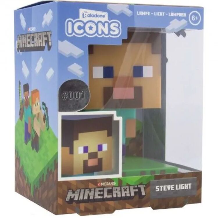 Product Paladone Icons: Minecraft - Steve Light (PP6594MCFV4ID) image
