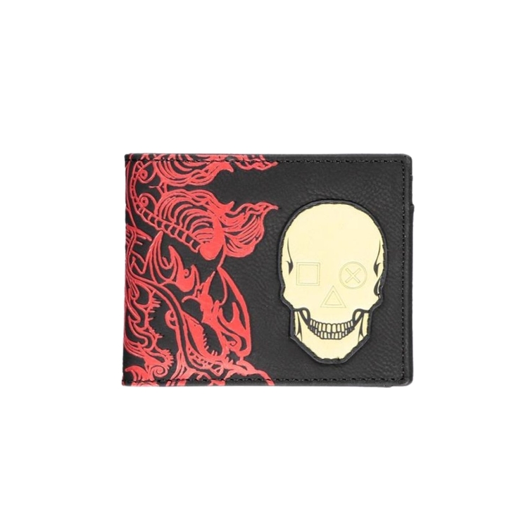 Product Sony PlayStation Skull Bifold Wallet image