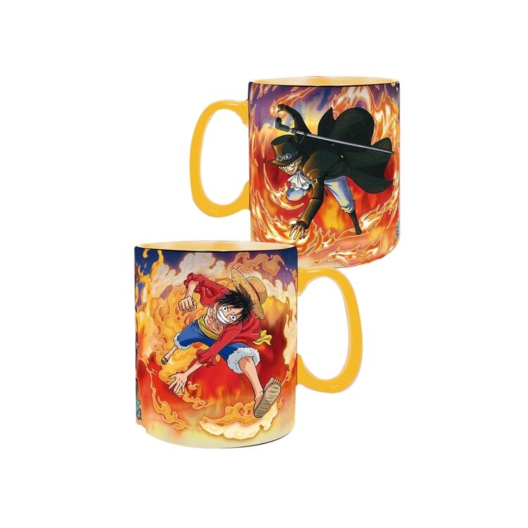 Product One Piece Luffy and Sabo Heat Changing Mug image