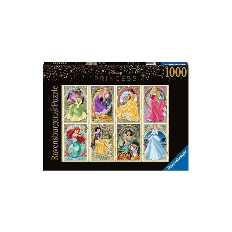 Product Disney Princess Puzzle Art Nouveau Princesses image