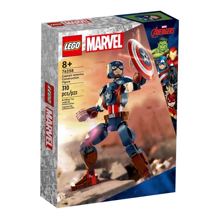 Product LEGO® Marvel: Captain America Construction Figure (76258) image
